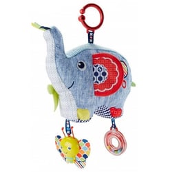 Mon éléphant d'activités - fisher price - dyf88 - peluche d'éveil bébé