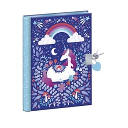 Dreamland – carnet secret avec cadenas - Janod - Bleu