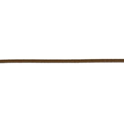 Bobine 100m élastique rond marron café 1mm