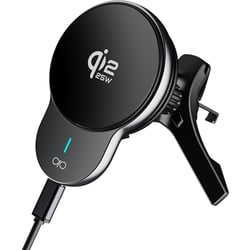 Force Power Chargeur Sans Fil Magnétique 25W Qi2 pour Voiture Fixation Grille de Ventilation Noir