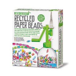 Kit créatif perles en papier recyclé