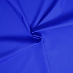 Tissu popeline de coton Bleu royal - designers-factory (3m x 1m46)