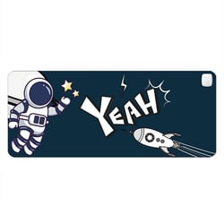 Tapis De Souris Chauffant Étanche Avec Réglage Température Rapide 80x33cm Blanc YONIS