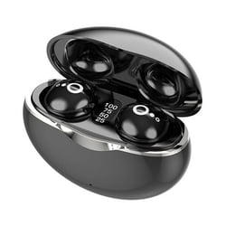 Ecouteurs Bluetooth Mini Sports Sans Fil Confortable Anti Bruit Waterproof Noir YONIS