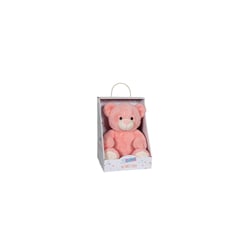Peluche - Peluche Ourson My Sweet Teddy rose en boîte cadeau - 33 cm