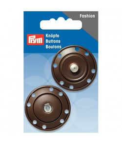 Boutons pressions 35mm marron - Prym Marron