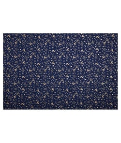 Tissu coton Noël Rênes de 140 cm de largeur splendide nuit vendu par 50 cm