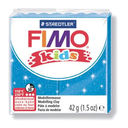 Fimo - Pâte Fimo Kids 42 g Bleu pailleté 8030.312