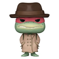 Les Tortues Ninja - Figurine POP! Raphael avec avec manteau et chapeau 9 cm - Funko