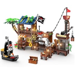Univers pirates à construire 3-en-1 - 781 pièces - HOGOKIDS
