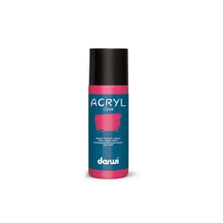 Peinture acrylique - Magenta - Tous supports - Opaque - Indélébile - Darwi - 80ml