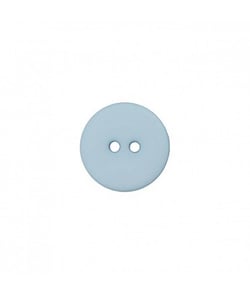 Carte de 3 boutons Polyester Bleu clair 23mm - Union Knopf Bleu
