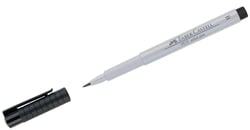 Lot de 5 stylos techniques - pointe pinceau - Faber-Castell - Gris froid I