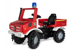 Tracteur a Pedales rollyUnimog Pompier - Rolly Toys