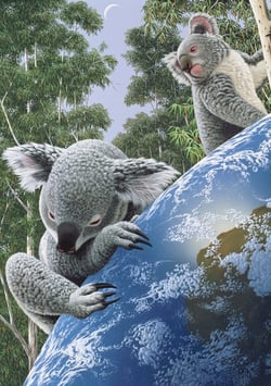 Puzzle 1500 pièces - Schim Schimmel - The Greatest Love - Grafika