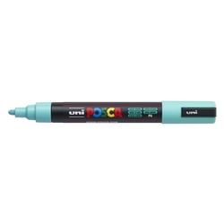 Lot de 6 marqueurs peinture POSCA PC5M - Pointe conique moyenne - Vert d'Eau