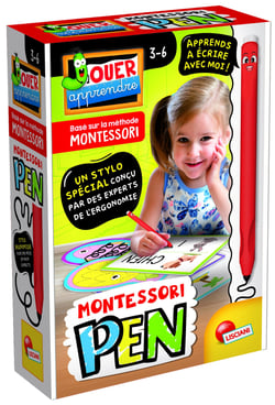 MONTESSORI PEN "display 12 SETS stylos ergonomiques"