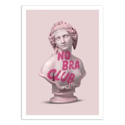 Affiche 30x40 cm - No Bra Club - Jonas Loose