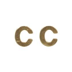 Lettres en cire - C - , or, 9mm, 2 pces