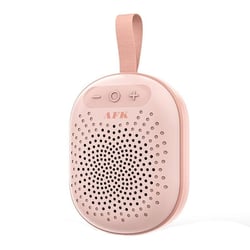 Mini Enceinte Bluetooth Portable Avec Lumière RGB Son 3D Etanche IPX4 4h Autonomie Rose YONIS