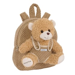 Sac à dos Peluche Ourson 27 CM maternelle Marron
