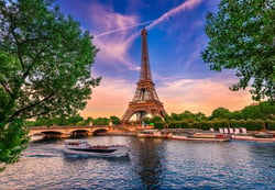 Puzzle 1000 pièces - Tour Eiffel - Paris - Bluebird Puzzle