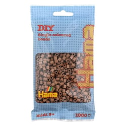Hama - lot de 3 000 perles standard (Ø5 mm) marron glacé