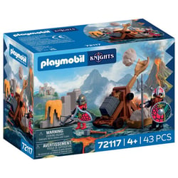 PLAYMOBIL® - Catapulte des Chevaliers du Dragon - 72117 - Adventure les chevaliers