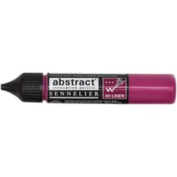 Marqueur peinture acrylique Abstract Liner Sennelier Pourpre Hélios