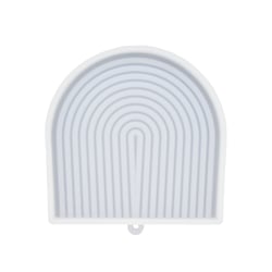Moule en silicone 22,2 cm x 22 cm x 2 cm - Arc-en-tiel