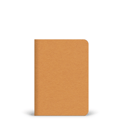 Le cahier Poche - Pages pointillées - Jaune - 105 x 150 mm - Made in France