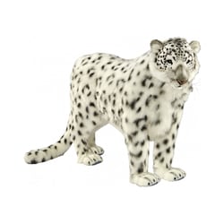 Hansa Peluche Geante Leopard des Neiges 95 cm H et 122 cm L - Hansa Peluches Géantes - Marron