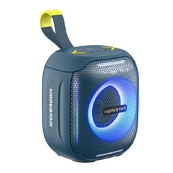 Enceinte Bluetooth Portable Etanche 360° Subwoofer Compatible Tous Appareils Bleu YONIS