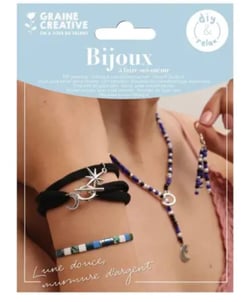 Kit bijoux a faire soit meme - Lune - Graine Creative