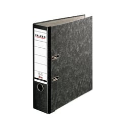 Classeur à levier Papier marbré A4 RECYCLING PLUS - Gris-dos noir - x 10 - Falken