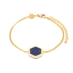 Bracelet Hexalia en pierres Lapis-lazuli - Sloya