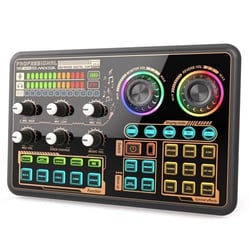 Table De Mixage Audio Multifonction Avec Effets Et Modes Pour Diffusion En Direct