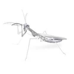 Insectes - Mante - Maquette 3D en métal avec 1 feuille