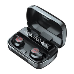 Ecouteurs Bluetooth Réduction De Bruit HD Étanche Avec Écran Batterie Longue Durée Noir YONIS