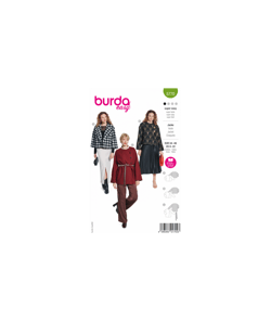 Patron Burda 5770 - Veste femme du 34 au 48 taille n°FR 34-46