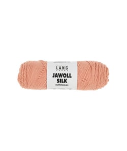 Laine à chaussettes JAWOLL SILK - Lang Yarns 0129 orange