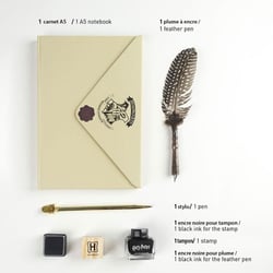 Set papeterie et calligraphie - Harry Potter
