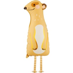 Ballon Aluminium Debout Suricate   70 cm