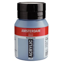 Peinture Acrylique - Bleu grisâtre - 562 - Amsterdam - Pot de 500ml