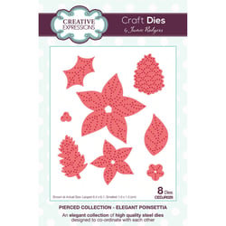 Matrices de découpe - Fleurs et feuilles - 8 dies - Creative Expressions