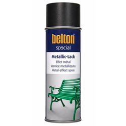 Spray de peinture - Effet métal - Anthracite - Décoratif - Intérieur/extérieur - Belton