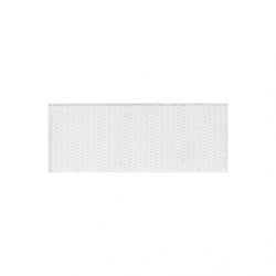 Film 20m sangle métal  30mm Blanc/Argent