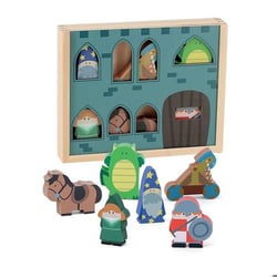 Figurines en bois - VILAC - Mes histoires de château-fort