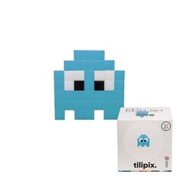 Kit mosaïque DIY pixel art - Little ghost - Cyan