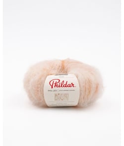 Pelote de laine et Mohair PHIL LEO - 25gr - Phildar Orange Naturel
